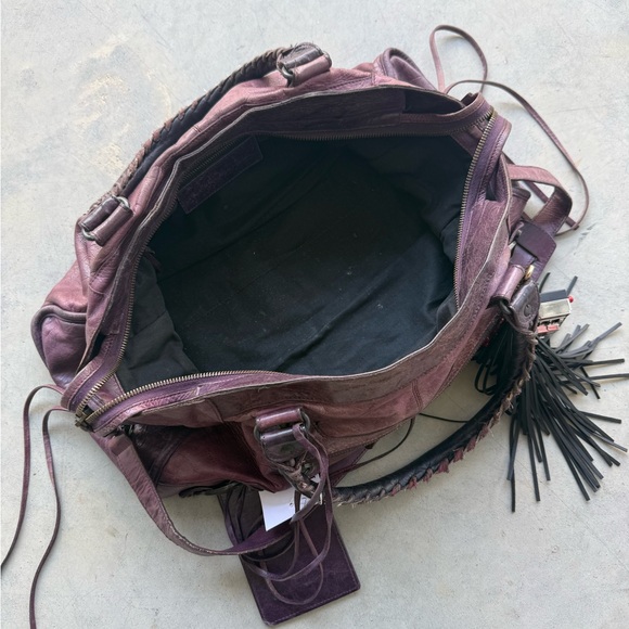 Vintage balenciaga purple city bag - Picture 3 of 7